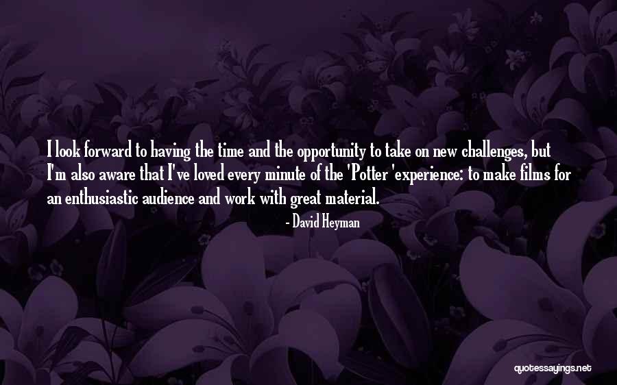Brecka Fantasy Quotes By David Heyman Brecka Fantasy Quotes By David Heyman