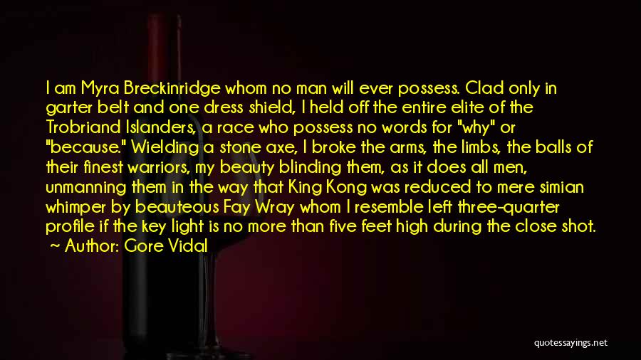 Breckinridge Quotes By Gore Vidal