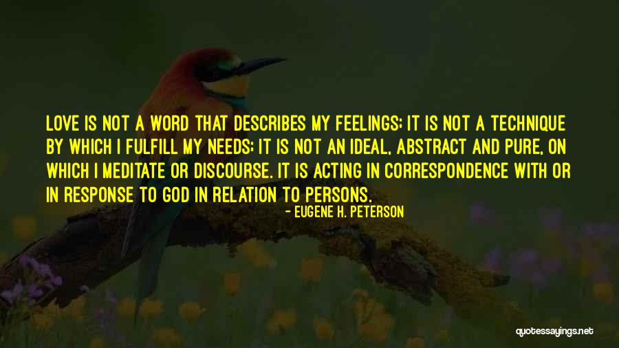 Bredemeier 6625 Quotes By Eugene H. Peterson Bredemeier 6625 Quotes By Eugene H. Peterson