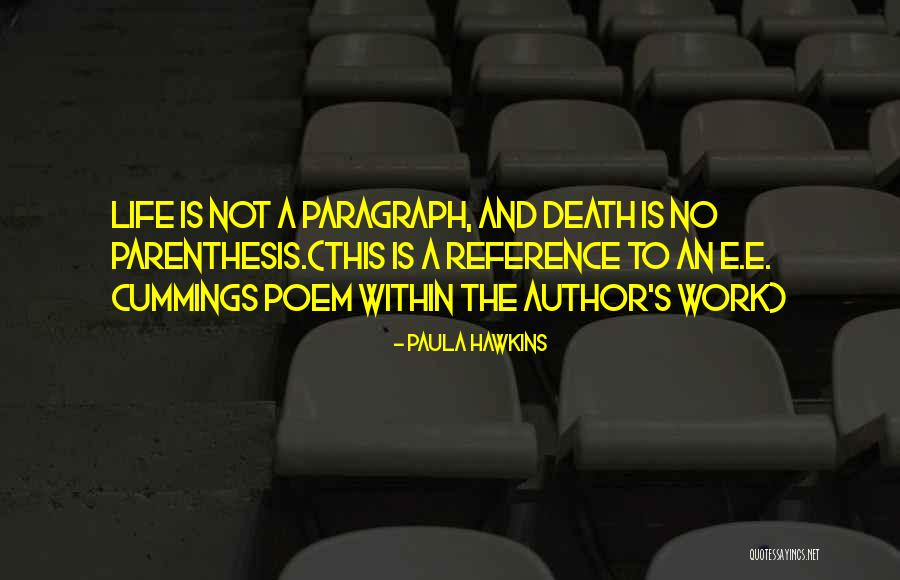 Breeden Quotes By Paula Hawkins Breeden Quotes By Paula Hawkins