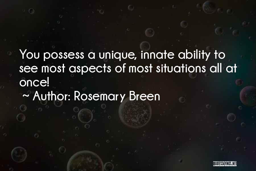 Breen Quotes By Rosemary Breen