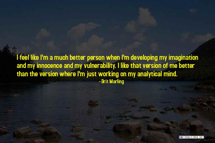 Breffni Insulation Quotes By Brit Marling Breffni Insulation Quotes By Brit Marling