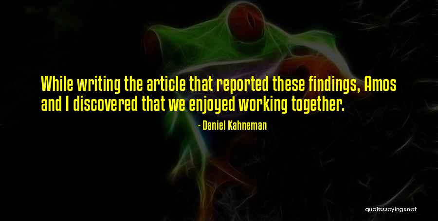 Breiman Statistics Quotes By Daniel Kahneman Breiman Statistics Quotes By Daniel Kahneman