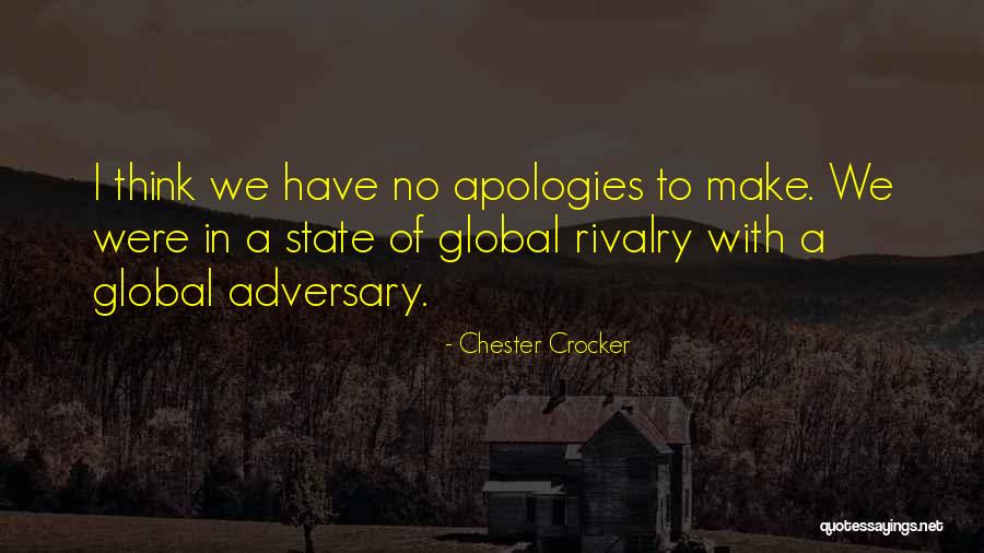 Breisinger Soccer Quotes By Chester Crocker Breisinger Soccer Quotes By Chester Crocker