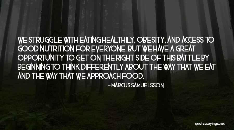 Breisinger Soccer Quotes By Marcus Samuelsson Breisinger Soccer Quotes By Marcus Samuelsson