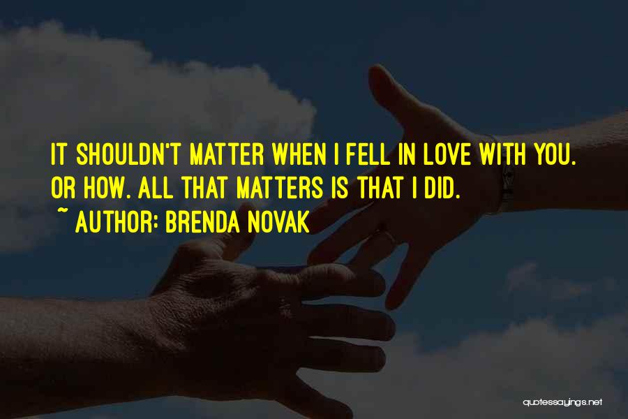 Brenda Novak Quotes 1257360