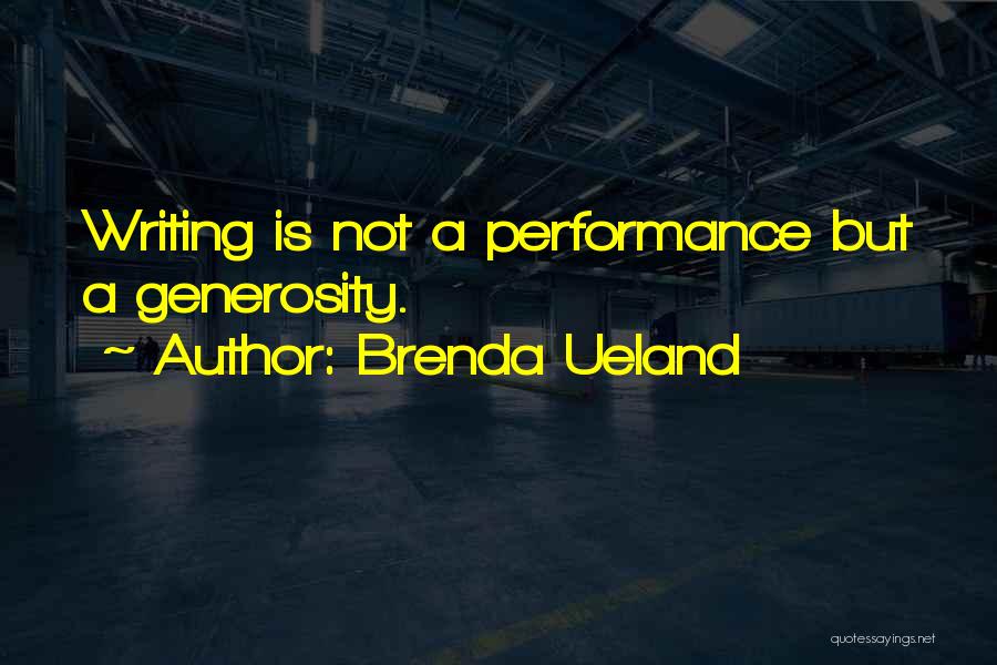 Brenda Ueland Quotes 261384