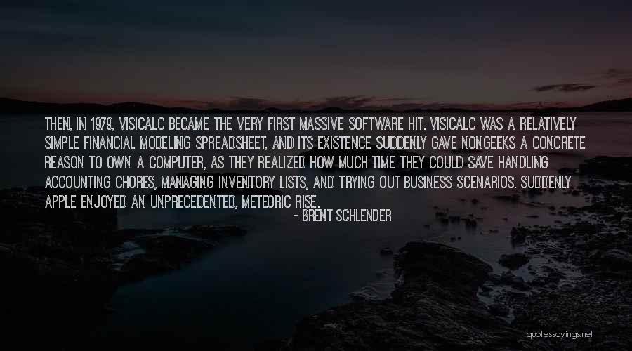 Brent Schlender Quotes 1555969 Brent Schlender Quotes 1555969