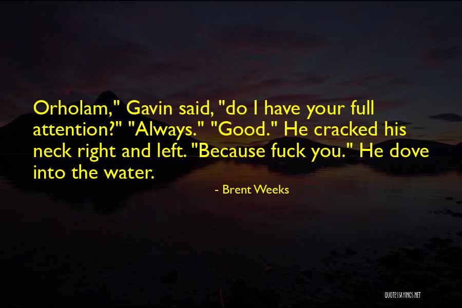 Brent Weeks Lightbringer Quotes By Brent Weeks