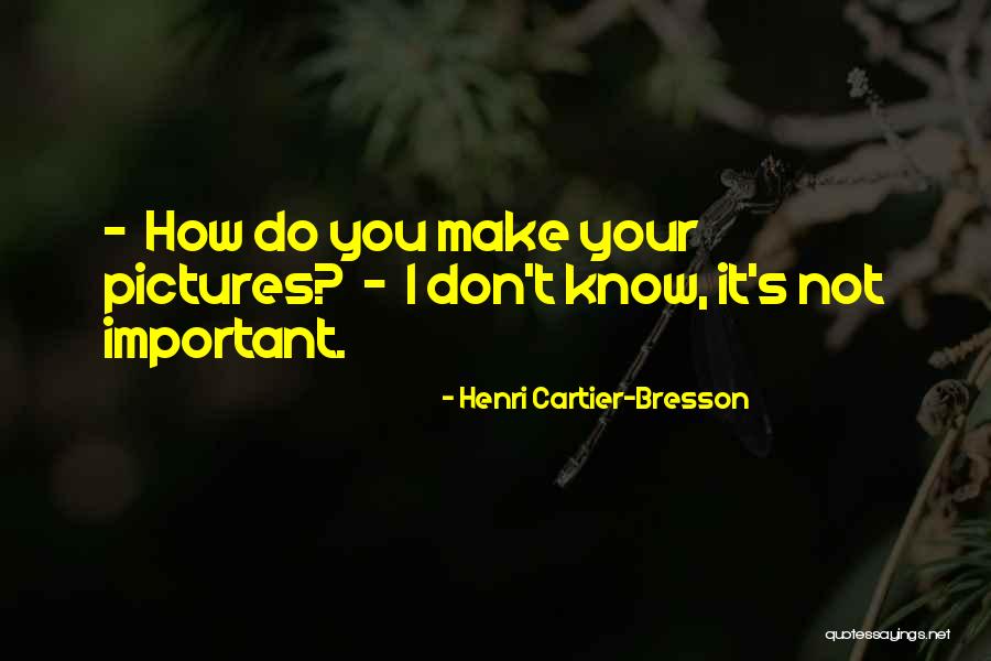 Bresson Photography Quotes By Henri Cartier-Bresson
