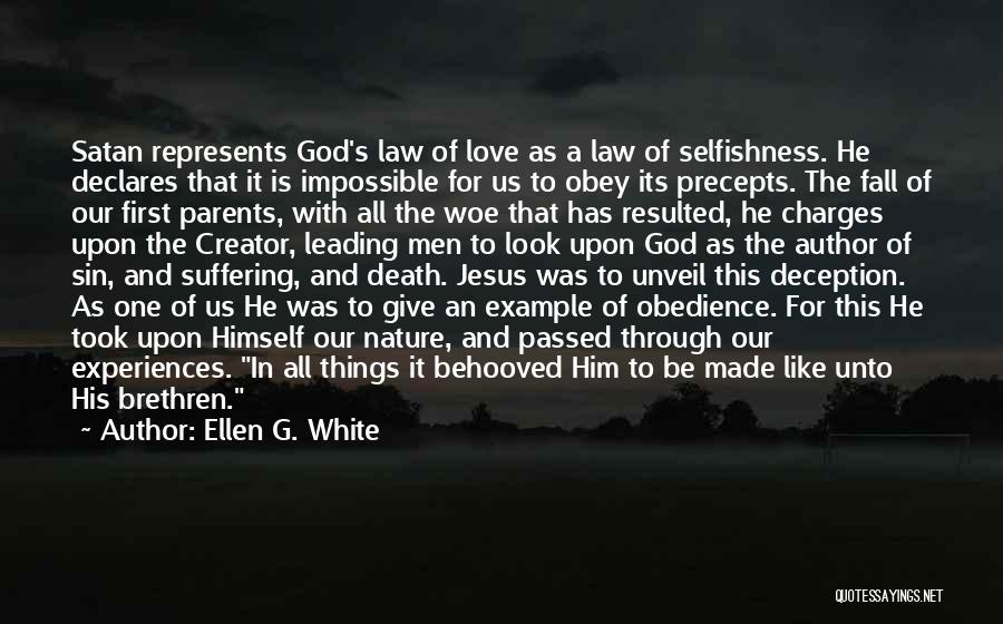 Brethren Love Quotes By Ellen G. White