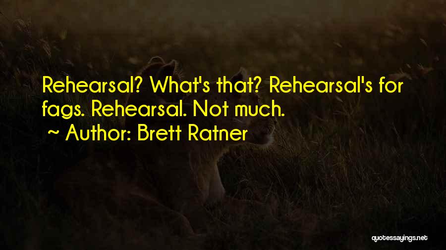 Brett Ratner Quotes 1482112