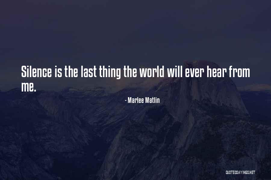 Brettio73 Quotes By Marlee Matlin Brettio73 Quotes By Marlee Matlin