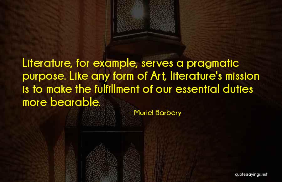 Brevard Childs Quotes By Muriel Barbery Brevard Childs Quotes By Muriel Barbery