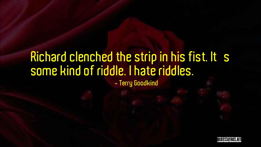 Breve Milk Quotes By Terry Goodkind