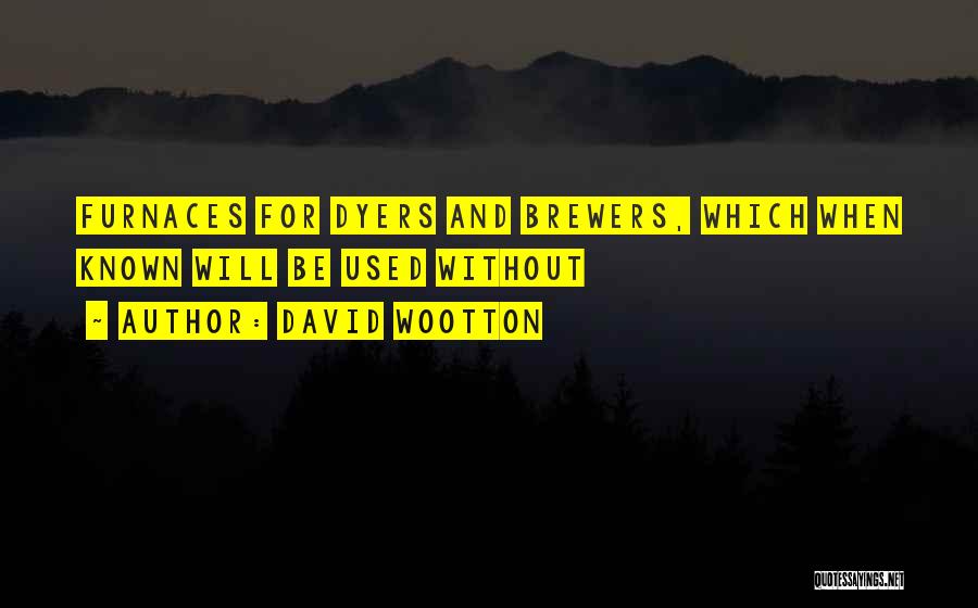 Brewers Quotes By David Wootton