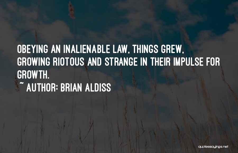 Brian Aldiss Quotes 927138