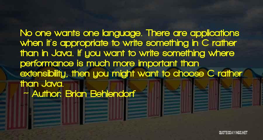 Brian Behlendorf Quotes 1143690