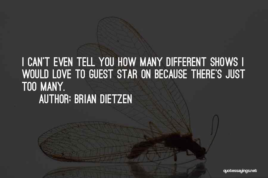 Brian Cox Star Quotes By Brian Dietzen