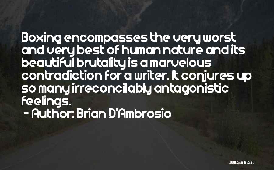 Brian D'Ambrosio Quotes 630390