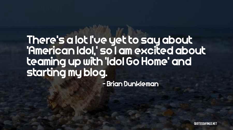 Brian Dunkleman Quotes 1195030 Brian Dunkleman Quotes 1195030