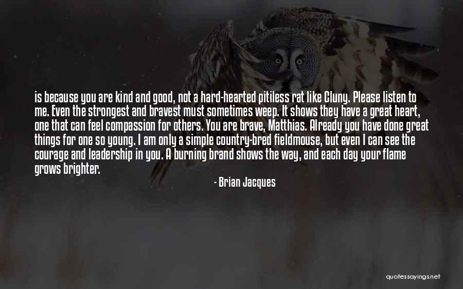 Brian Jacques Quotes 127872 Brian Jacques Quotes 127872