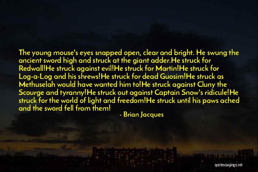 Brian Jacques Quotes 337363 Brian Jacques Quotes 337363
