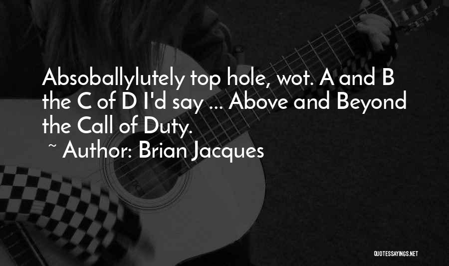 Brian Jacques Quotes 861414