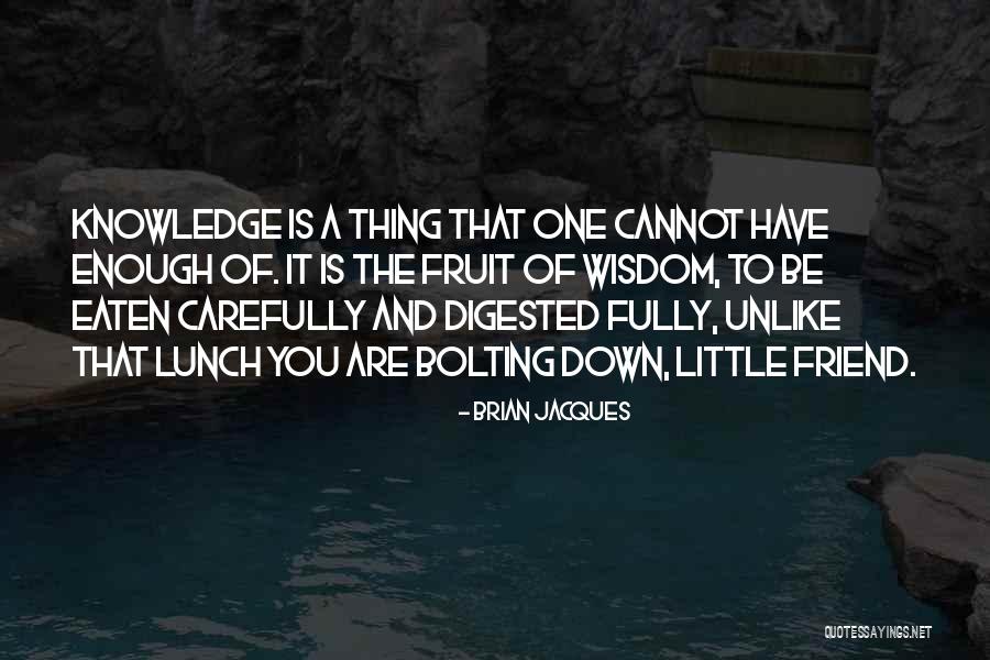 Brian Jacques Quotes 958932 Brian Jacques Quotes 958932