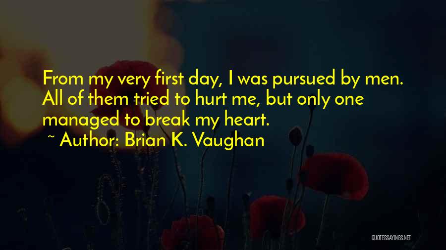 Brian K. Vaughan Quotes 266124