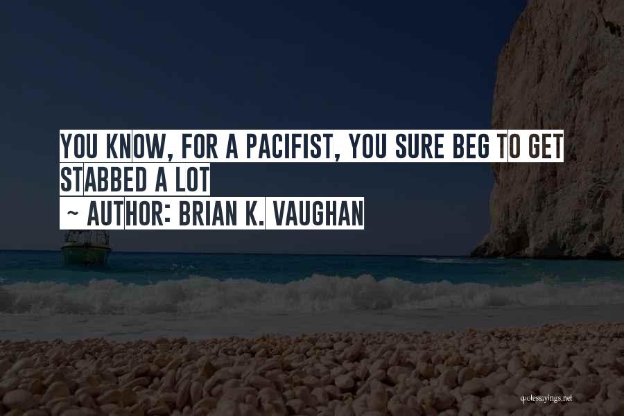 Brian K. Vaughan Quotes 964261