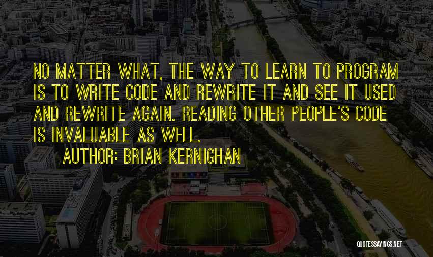 Brian Kernighan Quotes 254125