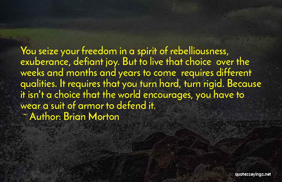 Brian Morton Quotes 616605