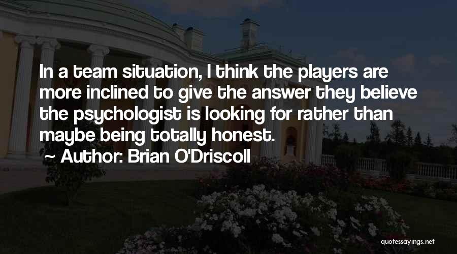 Brian O'Driscoll Quotes 462776