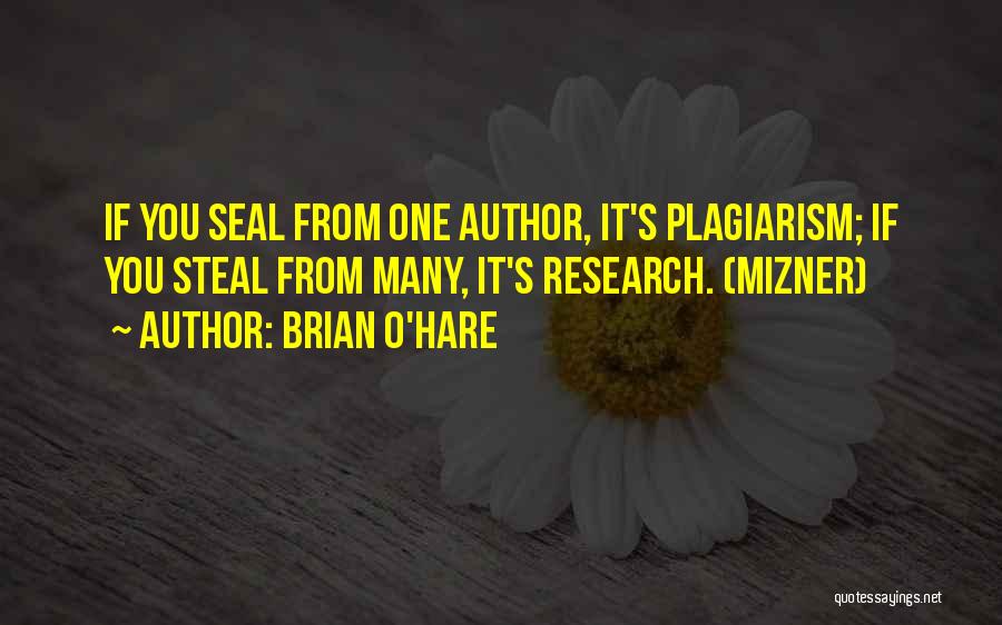 Brian O'Hare Quotes 1298368