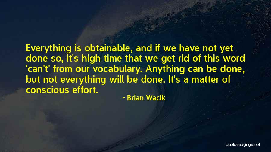 Brian Wacik Quotes 185720