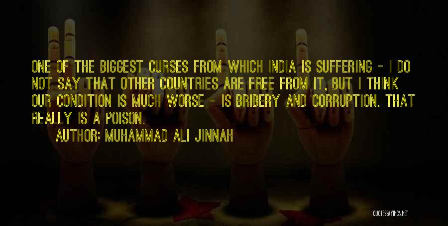 Bribery And Corruption Quotes By Muhammad Ali Jinnah