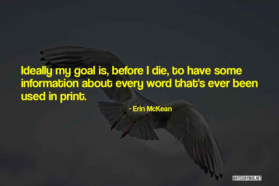 Briccio Restaurant Quotes By Erin McKean Briccio Restaurant Quotes By Erin McKean