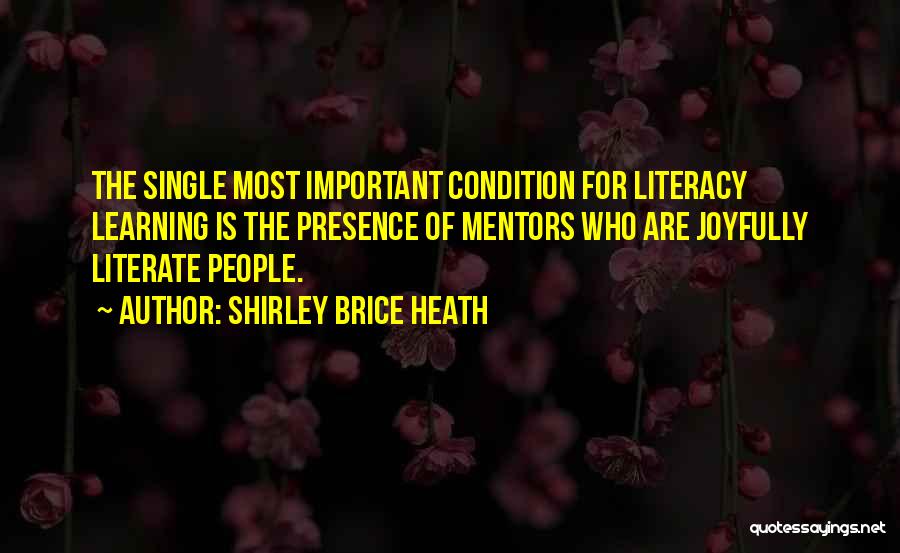 Brice Quotes By Shirley Brice Heath