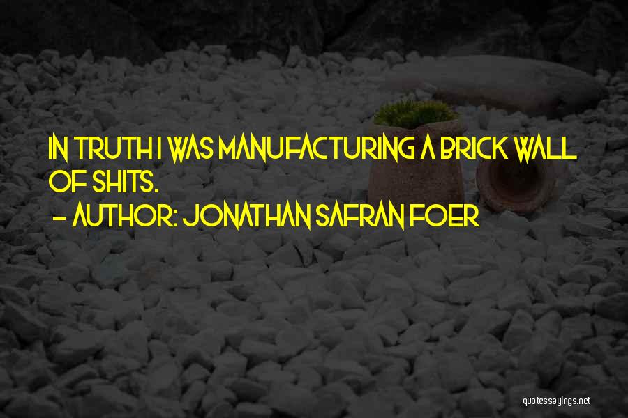 Brick Quotes By Jonathan Safran Foer