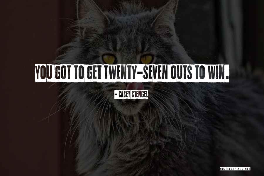Brickner Family Quotes By Casey Stengel