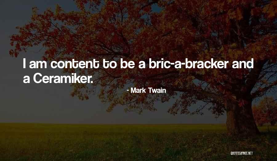 Brics Quotes By Mark Twain