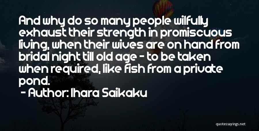 Bridal Quotes By Ihara Saikaku