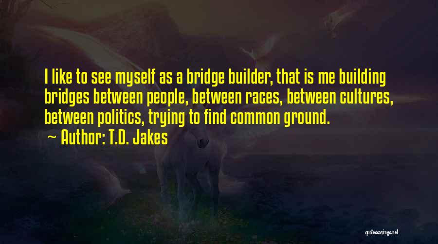Bridge Builder Quotes By T.D. Jakes