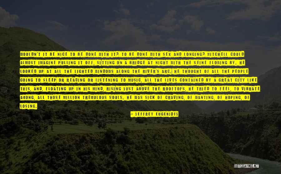 Bridge Mind Quotes By Jeffrey Eugenides Bridge Mind Quotes By Jeffrey Eugenides