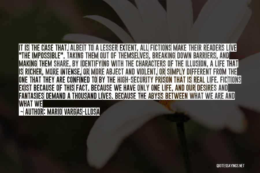 Bridged Quotes By Mario Vargas-Llosa