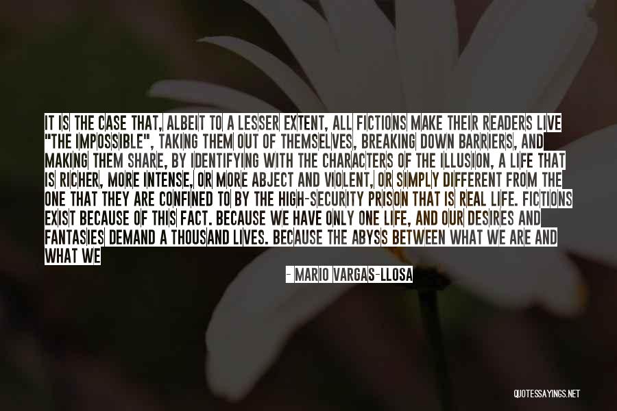 Bridged Quotes By Mario Vargas-Llosa