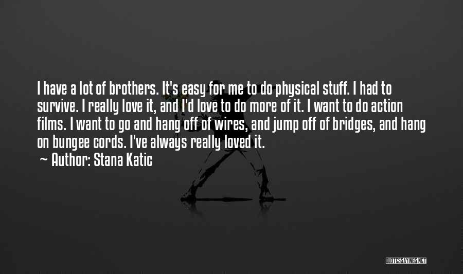Bridges Of Love Quotes By Stana Katic