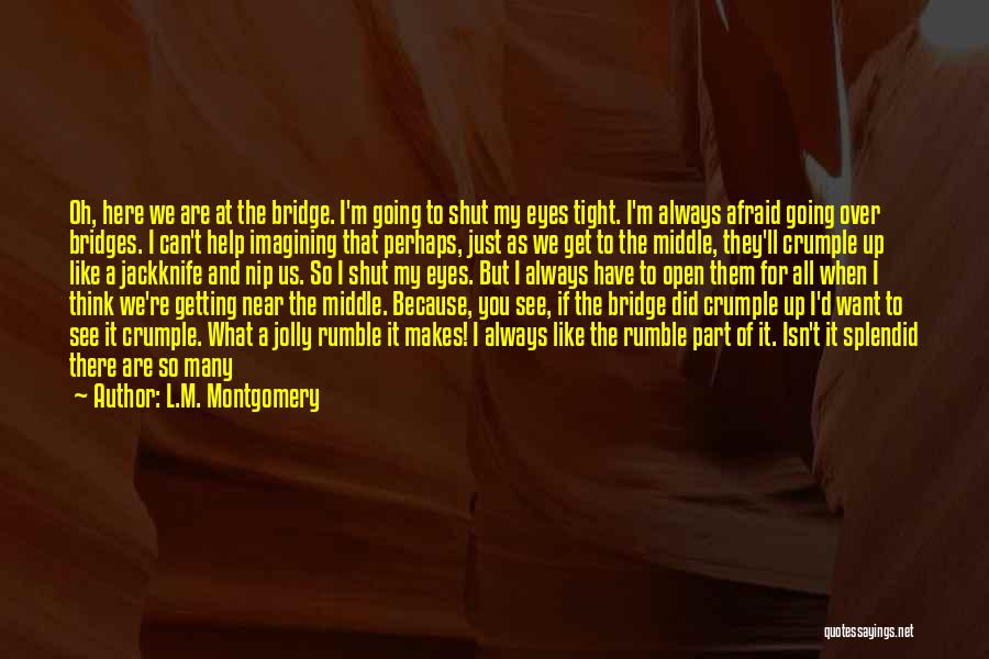 Bridges Over Water Quotes By L.M. Montgomery