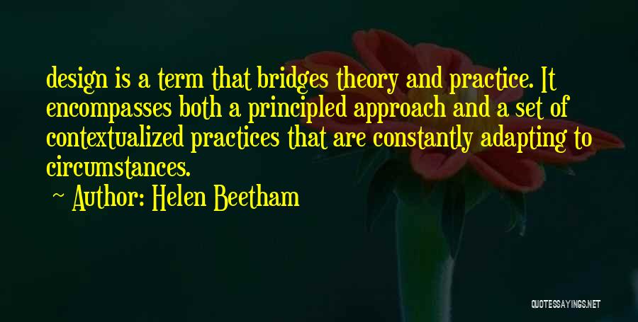 Bridges Quotes By Helen Beetham